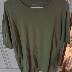 Aerie Sage Green Short Sleeve Tee